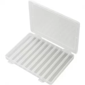 TRU COMPONENTS PP10-01 Assortment box (L x W x H) 252 x 175 x 20 mm No. of compartments: 10 fixed compartments