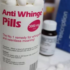 image of Personalised Anti Whinge Pills