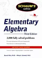 Image of schaums outline of elementary algebra 3ed