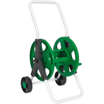 image of Sealey Empty Garden Hose Reel Cart 60m