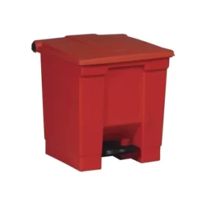 Image of 8G/30L Step-on Container Red