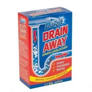 image of Duzzit Drain Away 3 x 40g Sachets