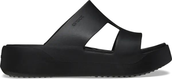 Image of Crocs Women Getaway Platform H-Strap Sandals Black 8