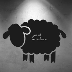 Image of YSS-113 Black Decorative Wall Sticker