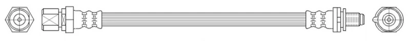 Image of K&K FT0157 Brake Hose Brake Hose (83)