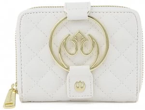 Image of Star Wars Loungefly - Rebel Hardware Wallet white gold