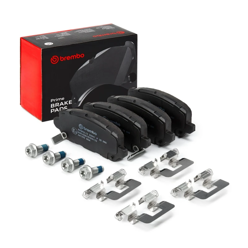 Image of BREMBO Brake pad set BREMBO P 28 090