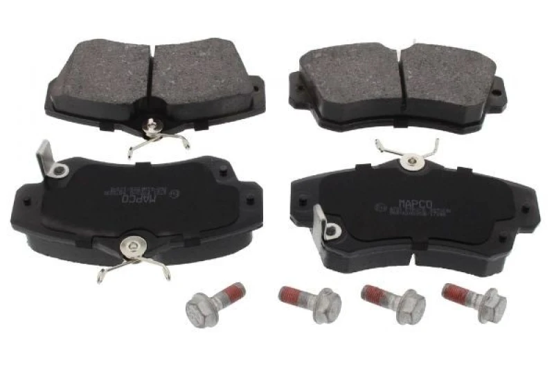 Image of MAPCO 6721 Brake pad set Front Axle, with anti-squeak plate Brake Pad Set,disc brake (402)