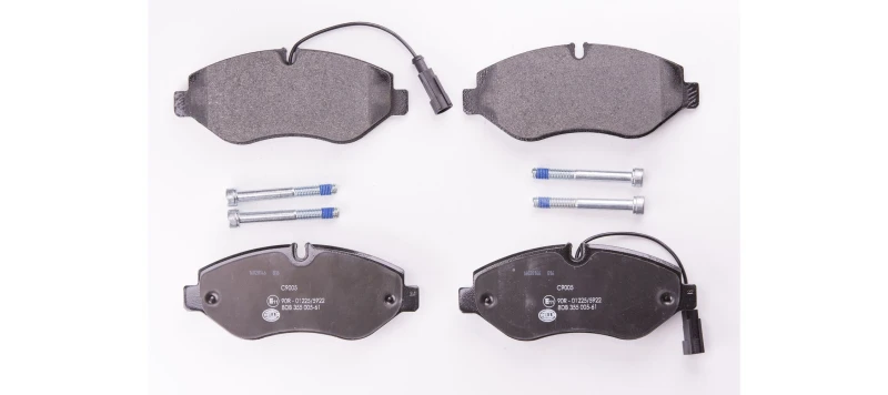 Image of HELLA Brake pad set HELLA 8DB 355 005-611