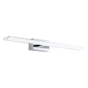 Image of Wall Light Colour IP44 Bathroom Chrome Shade White Plastic LED 15.6W Included