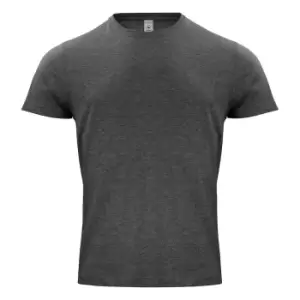 Image of Clique Mens Classic OC T-Shirt (L) (Anthracite Melange)