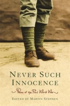 Image of Poems of the First World War by Dr Martin Stephen Book