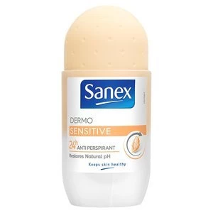 image of Sanex Sensitive Anti-Perspirant Roll On 50ml