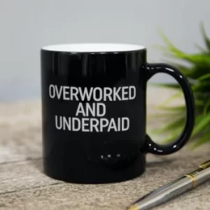 Image of Overworked & Underpaid Mug