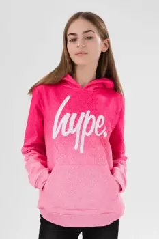 image of Speckle Fade Script Hoodie