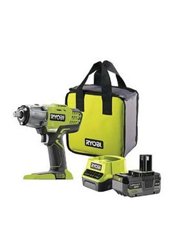 Image of Ryobi One+ 3-Speed Impact Wrench 18V Kit