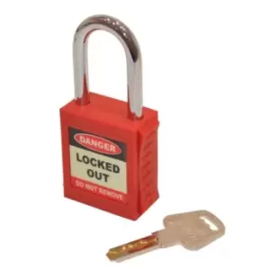 Image of Safety Lockout Padlocks - Red