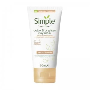 image of Simple Face Wash Detox & Bright 50ml