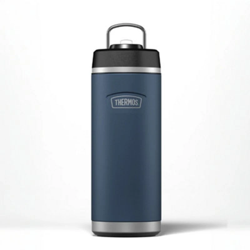 Image of Thermos Icon Series Bottle 945Ml With Straw And Lid Solent Navy
