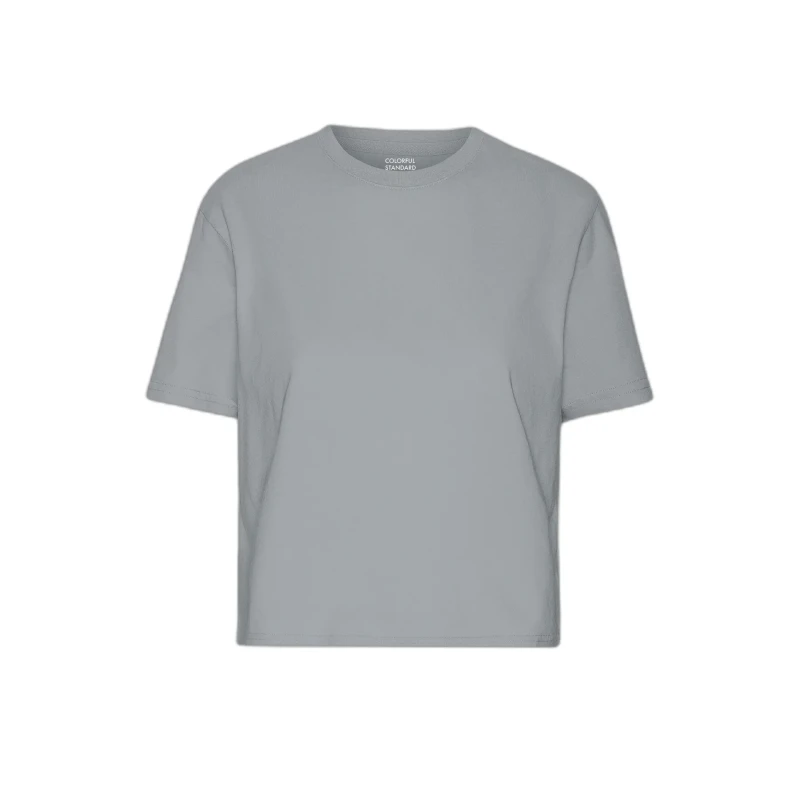 Image of Colorful Standard Womens T-Shirt Colorful Standard Organic Boxy Bleu Female M
