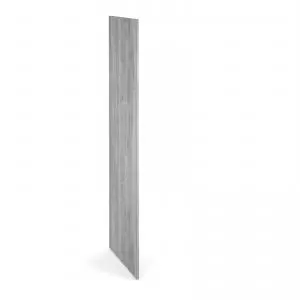 image of Flux single side finishing panel for 1700mm high locker - grey oak