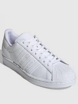 Image of adidas Originals Superstar - White/White, Size 3, Women