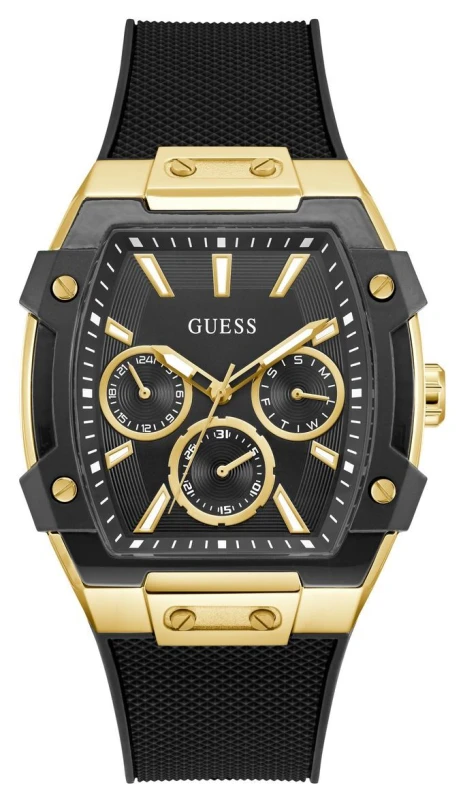 Image of Guess GW0956G2 PHOENIX Multifunction (44mm) Black Dial / Watch