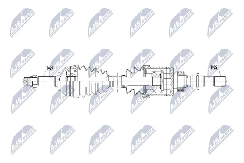 Image of NTY Drive shaft NTY NPW-NS-171