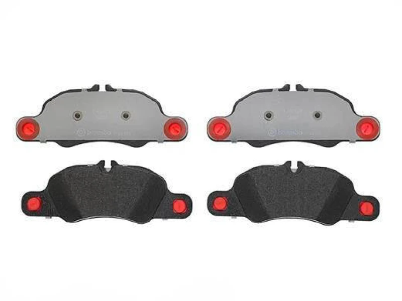 Image of BREMBO P 65 019 Brake pad set PRIME LINE prepared for wear warning indicator, without accessories, with anti-squeak plate Brake Pad Set,disc brake (4