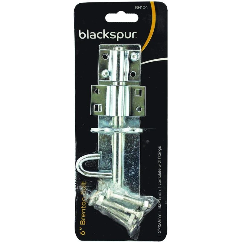 Image of Blackspur 6" Brenton Bolt - Galvanised BB-BH104