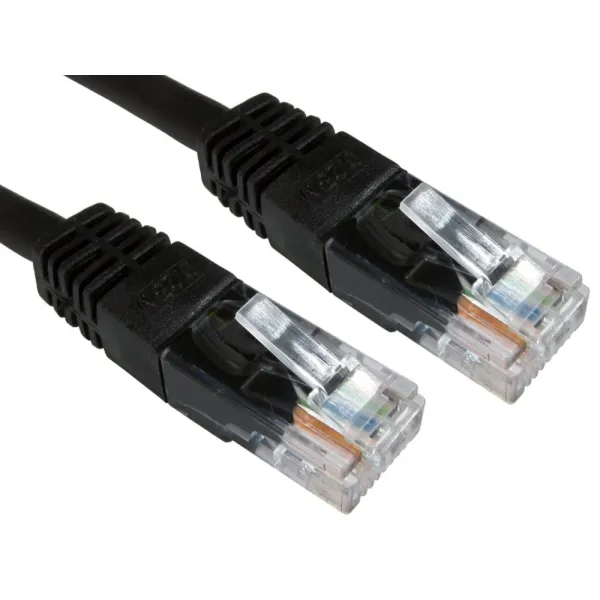 Image of Cables Direct 2m CAT6 Patch Cable (Black)