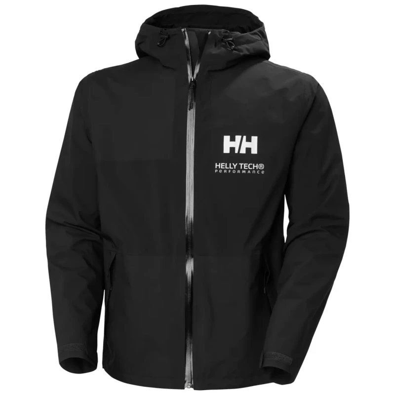 Image of Waterproof jacket Helly Hansen Ace Graphic Noir Male 2XL