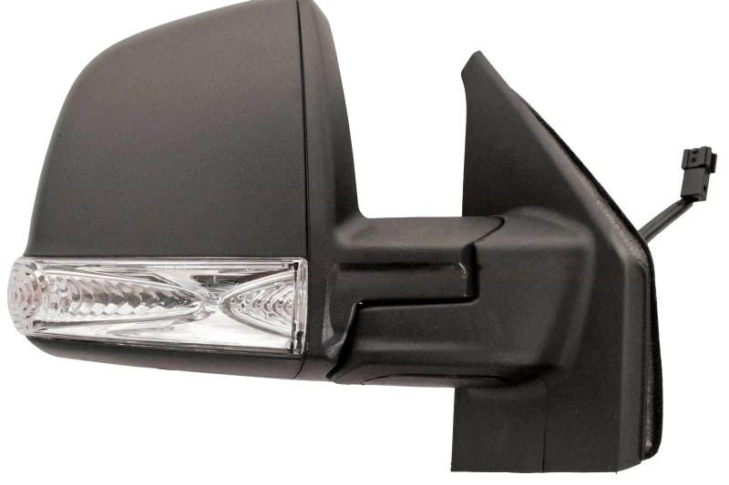 Image of PRASCO FT9107113 Wing mirror Right, black, Manual, Internal Adjustment Outside Mirror (50)