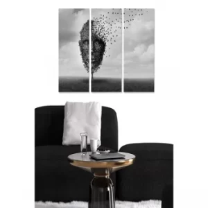 Image of MDF1261445380 Multicolor Decorative MDF Painting (3 Pieces)