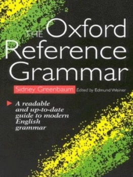Image of The Oxford Reference Grammar by Sidney Greenbaum Paperback