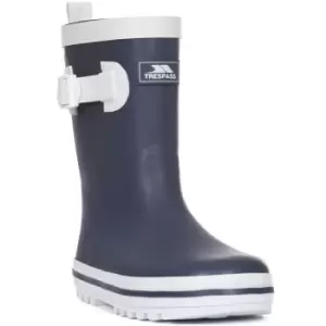 Image of Trespass Boys Girls Trumpet Rubber Welly Wellington Boots UK Size 10 (EU 28, US 11)