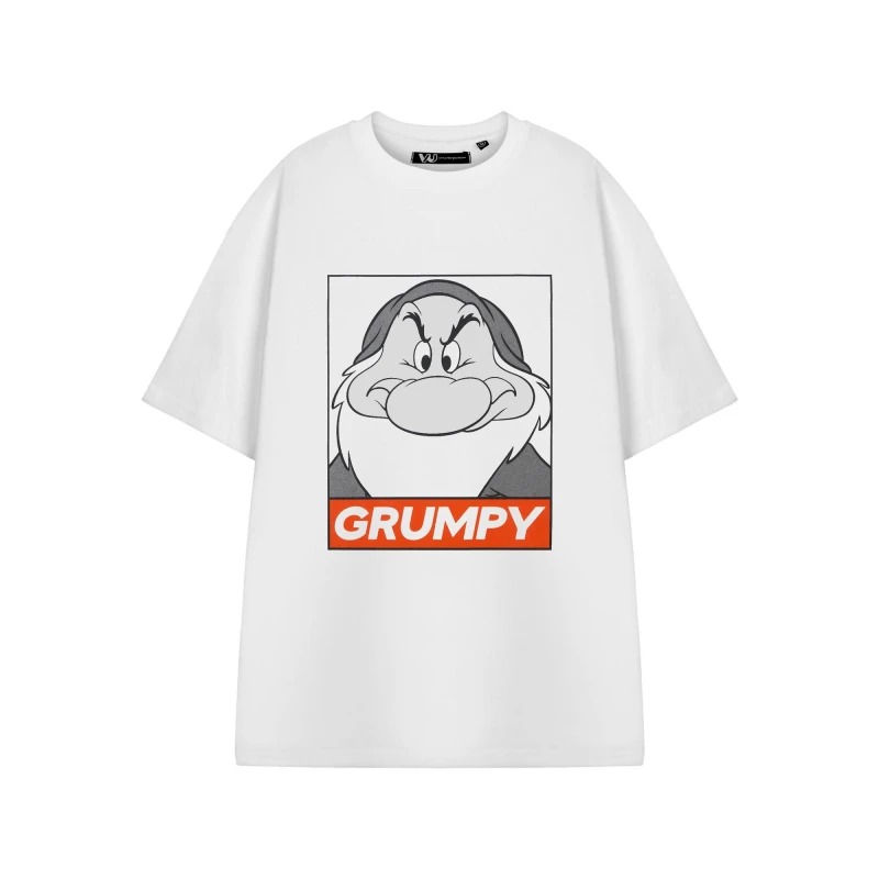 Image of (XXX-Large) Disney Snow White & The Seven Dwarfs Short Sleeved T-Shirt (Mens White)