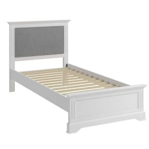 Bingley Single Bed Frame - White