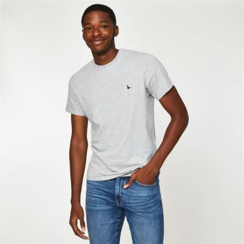 Jack Wills Sandleford Classic T-Shirt - Light Ash Marl