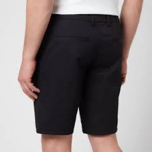 image of Hugo Boss Athleisure Liem 4 Jersey Slim Fit Shorts Black Size 46 Men