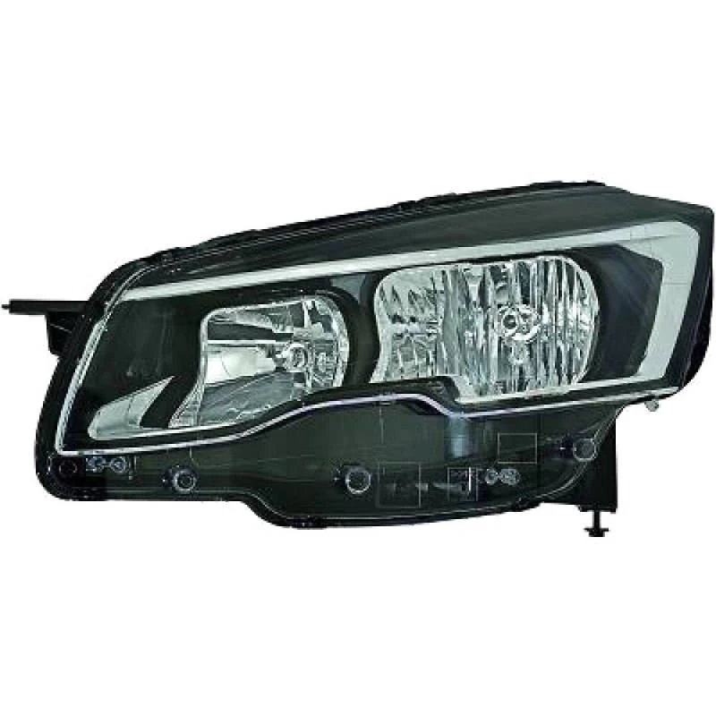 Image of DIEDERICHS 4244183 Headlights H7/H7, Left, without motor for headlamp levelling Headlight (259)