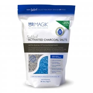 image of Sea Magik Activated Charcoal Salts 1kg