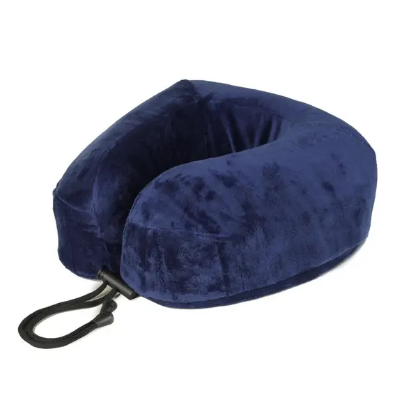 Rock Luggage Deluxe Memory Foam Neck Pillow Navy