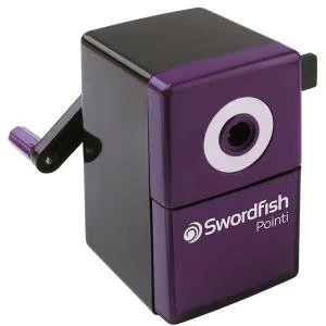 image of Swordfish Pointi Mechanical Pencil Sharpener PurpleBlack 40235