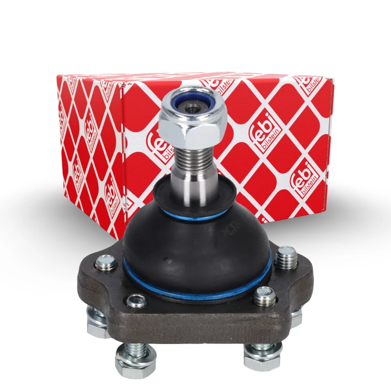 Image of FEBI BILSTEIN 15270 Ball joint OE Turbo NEW, Upper, with fastening/mounting material Support-/Steering Link (2462)