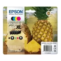 Image of Epson Pineapple 604XL Black And Tri Colour Ink Cartridge