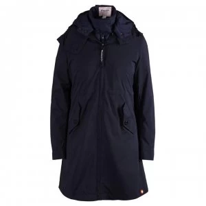 Image of Wombat and Co Kowari Babywearing Maternity Pregnancy Jacket - Blue/Blue