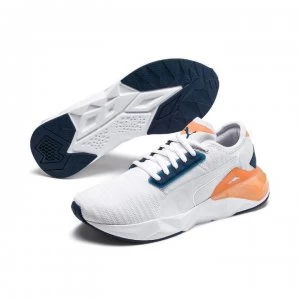 image of Puma Cell Plasmic Ladies Trainers - White