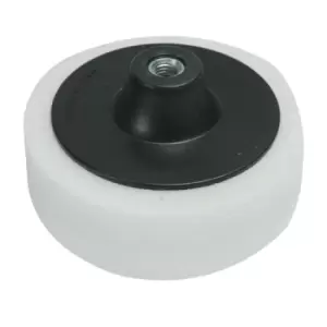 Image of Silverline M14 Foam Polishing Head - 150mm Firm White