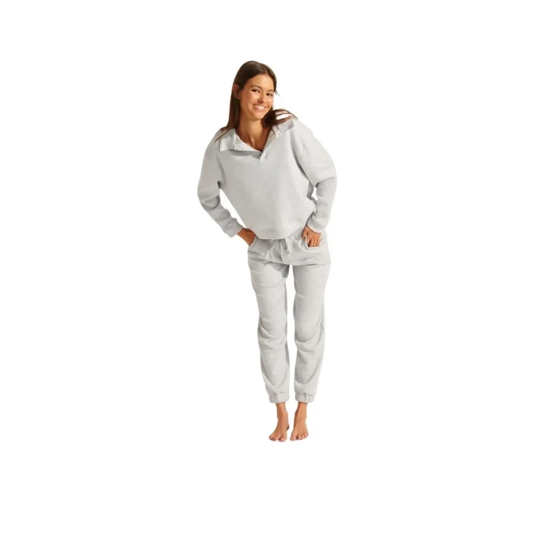 Image of banana moon Womens joggers Banana Moon Aubrey Ginsky Beige Female S